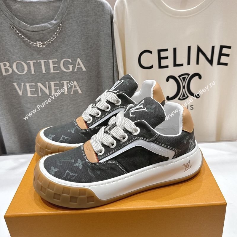 Louis Vuitton LV Tilted Sneakers in Monogram Canvas Grey 2026 1AJTJ9 (MD-260303094)