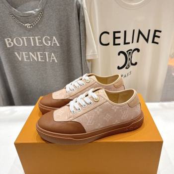 Louis Vuitton LV x TM LV Lagoon Sneakers in Monogram Canvas Beige/Brown 2026 1AIFAV (MD-260303128)
