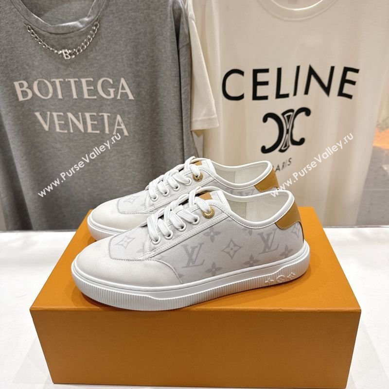 Louis Vuitton LV x TM LV Lagoon Sneakers in Monogram Canvas White 2026 1AIFAV (MD-260303129)