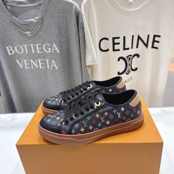 Louis Vuitton LV x TM LV Lagoon Sneakers in Monogram Multicolore Canvas Black 2026 1AJKBL (MD-260303127)