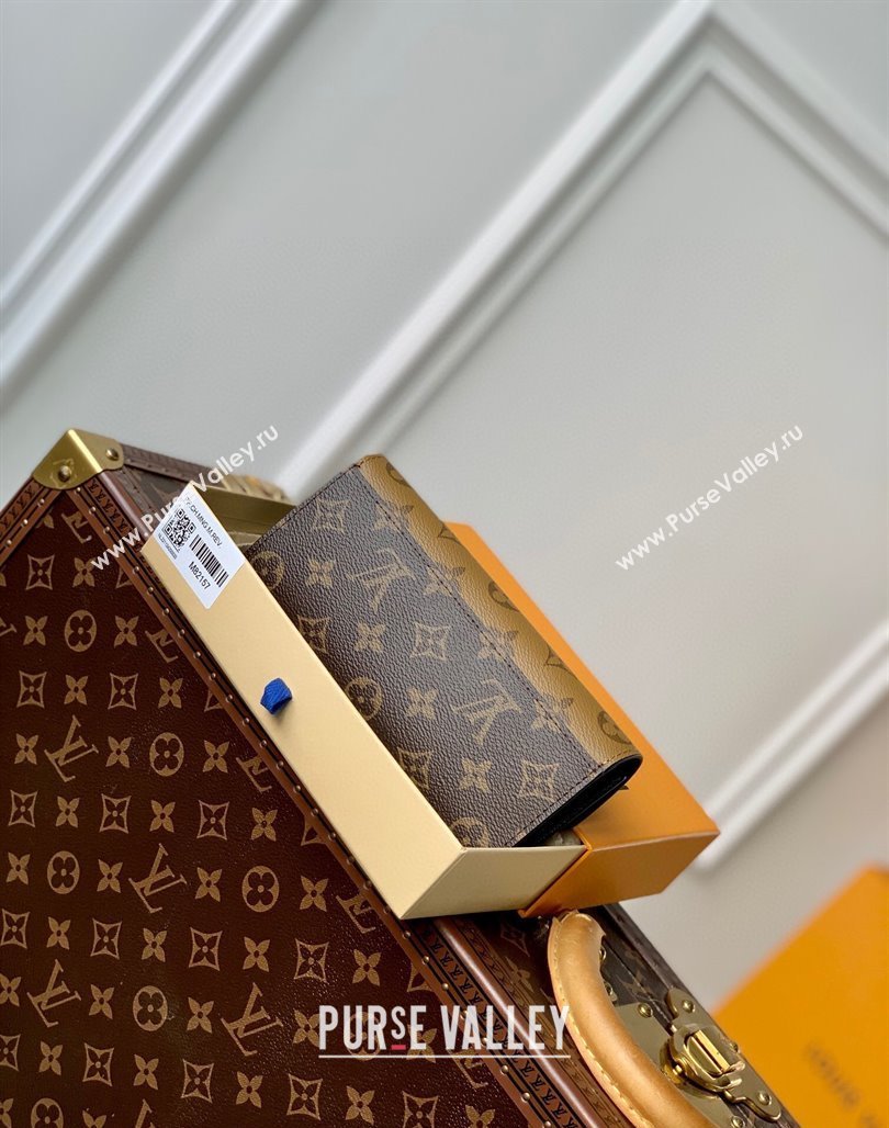 Louis Vuitton Emilie Wallet in Monogram/Reverse Canvas M82157 2024 (KI-240717044)