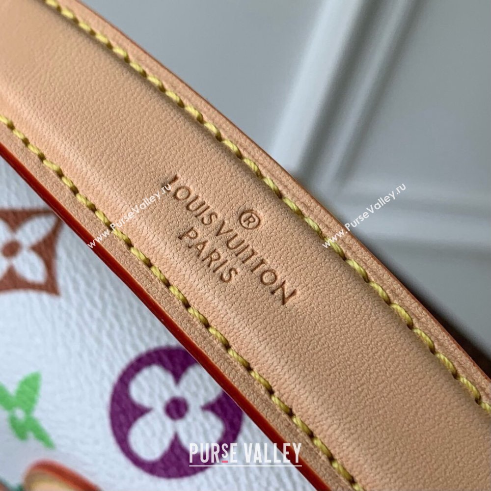 Louis Vuitton Nano Diane Bag in Multicolored Monogram Canvas M14194 White 2025 (KI-250120085)