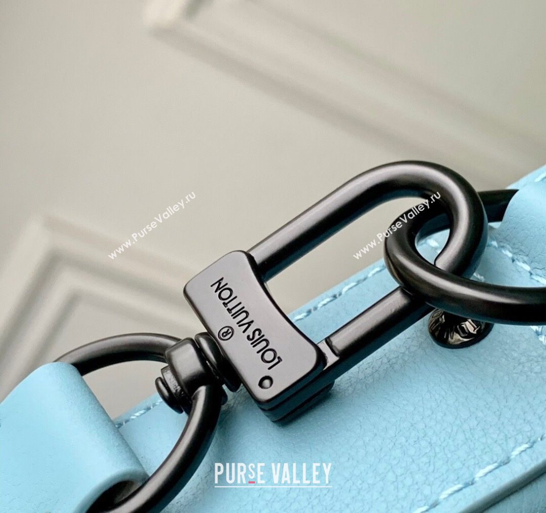 Louis Vuitton Trio Messenger bag in Sky Blue Monogram Shadow Leather M14781 2025 (KI-250523085)