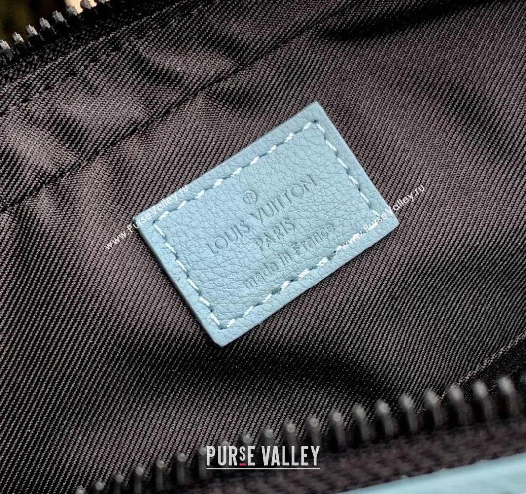 Louis Vuitton Trio Messenger bag in Sky Blue Monogram Shadow Leather M14781 2025 (KI-250523085)