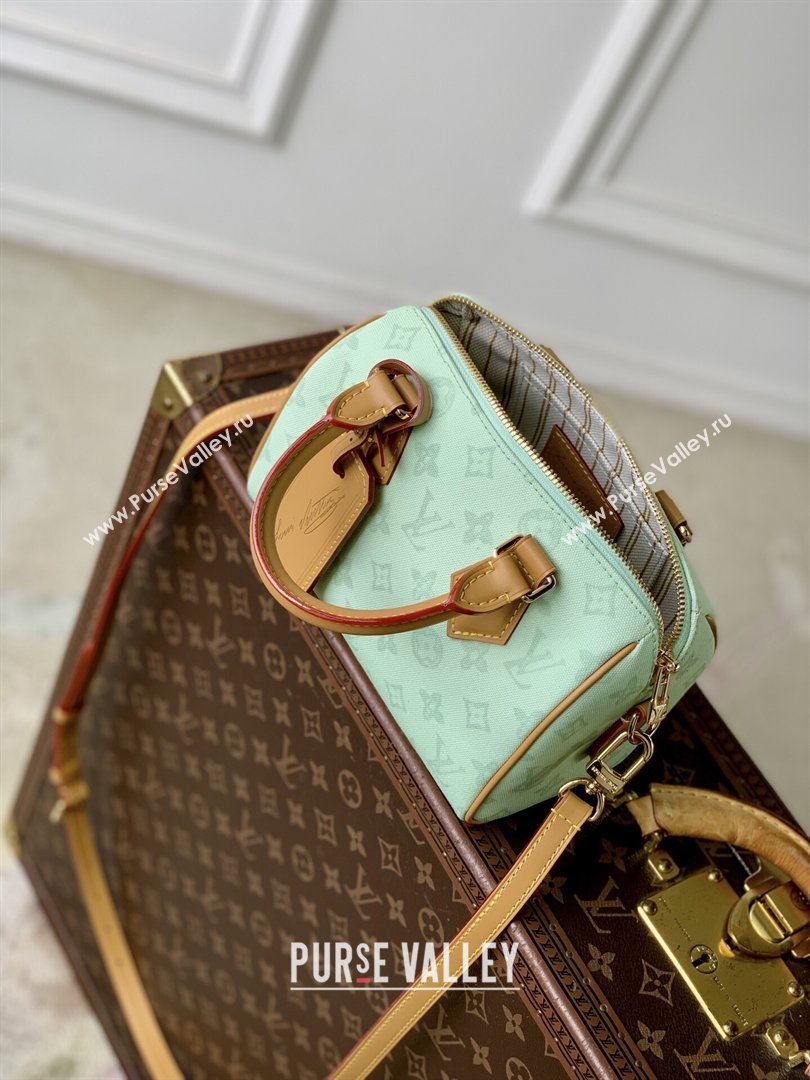 Louis Vuitton Speedy Bandouliere 20 Bag in Monogram Origine Vert Asniere Canvas M27530 2026 (KI-260203032)