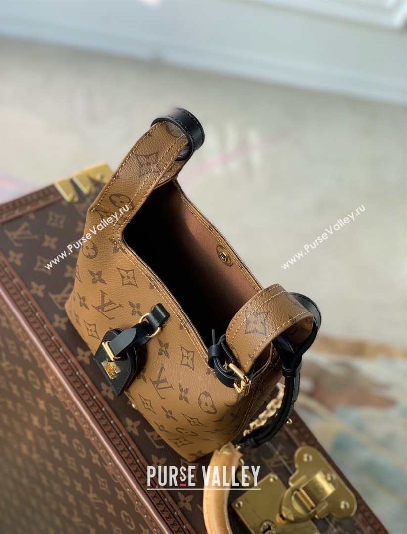 Louis Vuitton Atlantis BB Shopping Bag in Monogram Reverse Canvas M46816 2023 (KI-231208039)