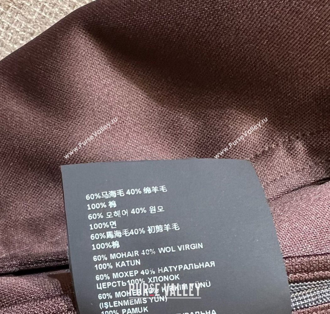 Miu Miu Mohair Wool Jacket Grey2025 MIU090334 (QI-250903048)