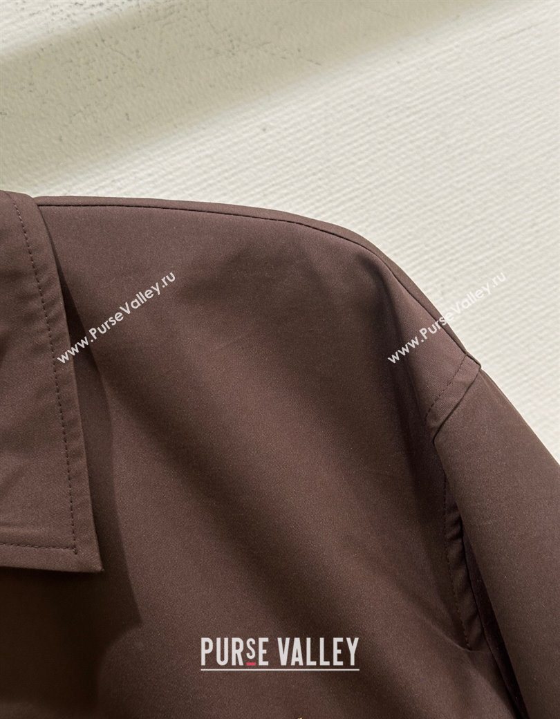 Miu Miu Coco Brown Jacket 2025 MIU090311 (QI-250903012)