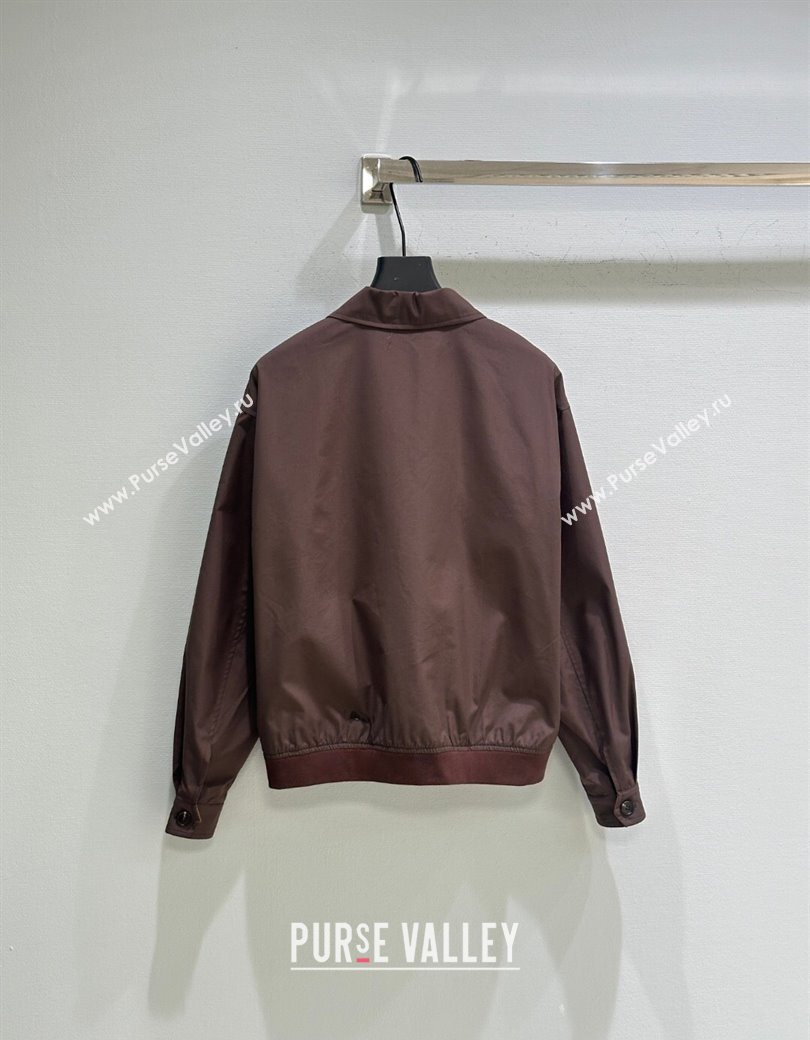 Miu Miu Coco Brown Jacket 2025 MIU090311 (QI-250903012)