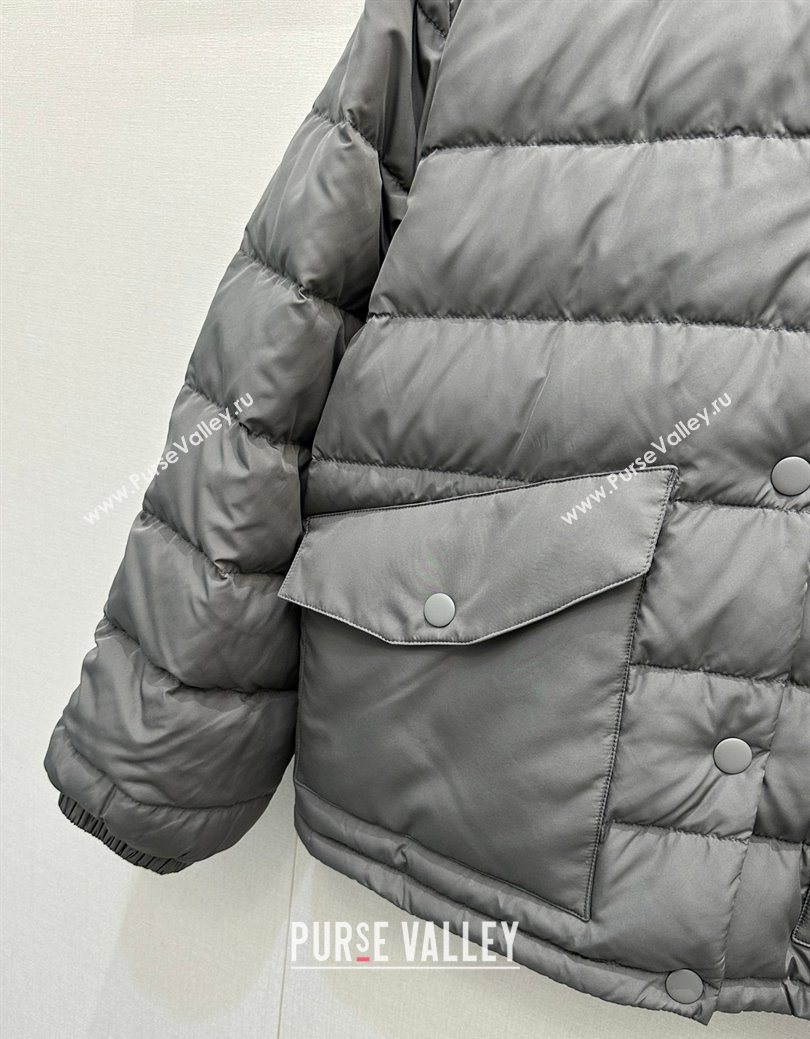Miu Miu Down Jacket Grey 2025 MM122510 (QI-251225020)