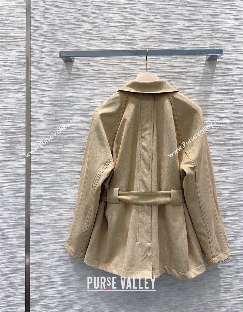Miu Miu Reversible Coat Beige 2025 MM122515 (QI-251225034)
