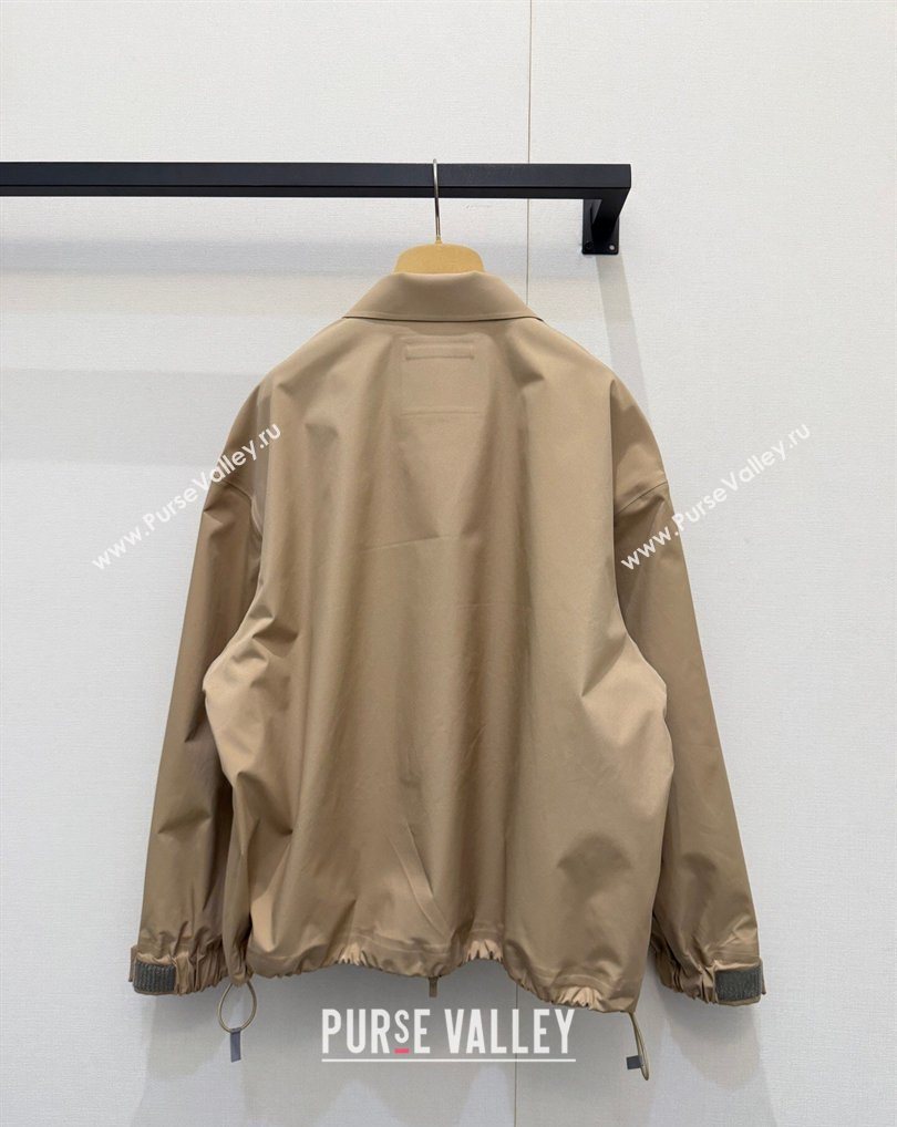 Miu Miu Nylon Jacket Beige 2026 MM031001 (QI-260310014)