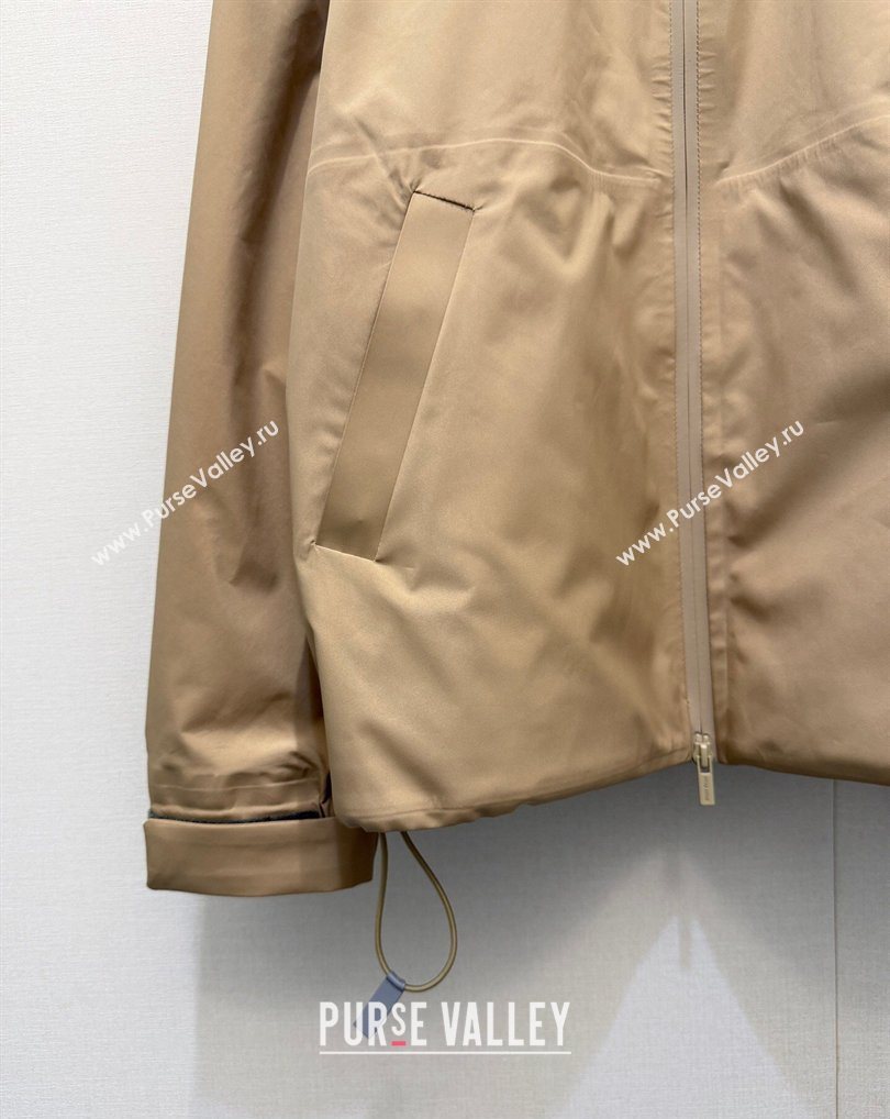 Miu Miu Nylon Jacket Beige 2026 MM031001 (QI-260310014)