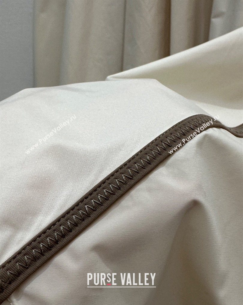 Miu Miu Nylon Skirt Khaki 2026 MM031003 (QI-260310017)