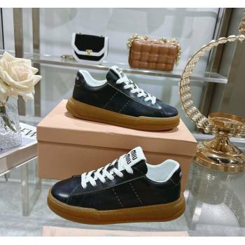 Miu Miu Suede Sneakers Black 2024 081308 (MD-240813087)