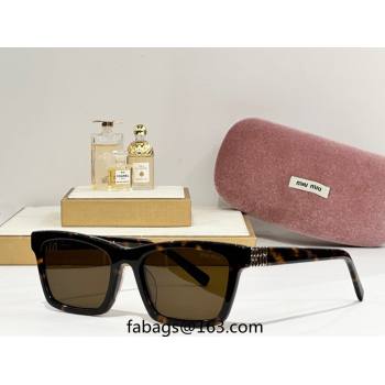 Miu Miu Sunglasses Brown 2025 SMUA05S (shi-250614027)