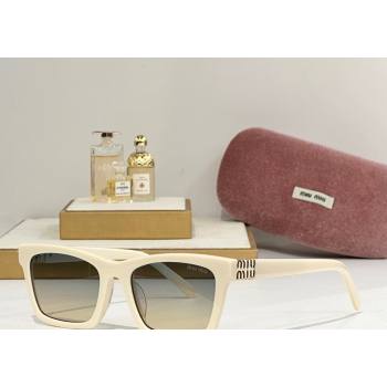 Miu Miu Sunglasses White 2025 SMUA05S (shi-250614028)