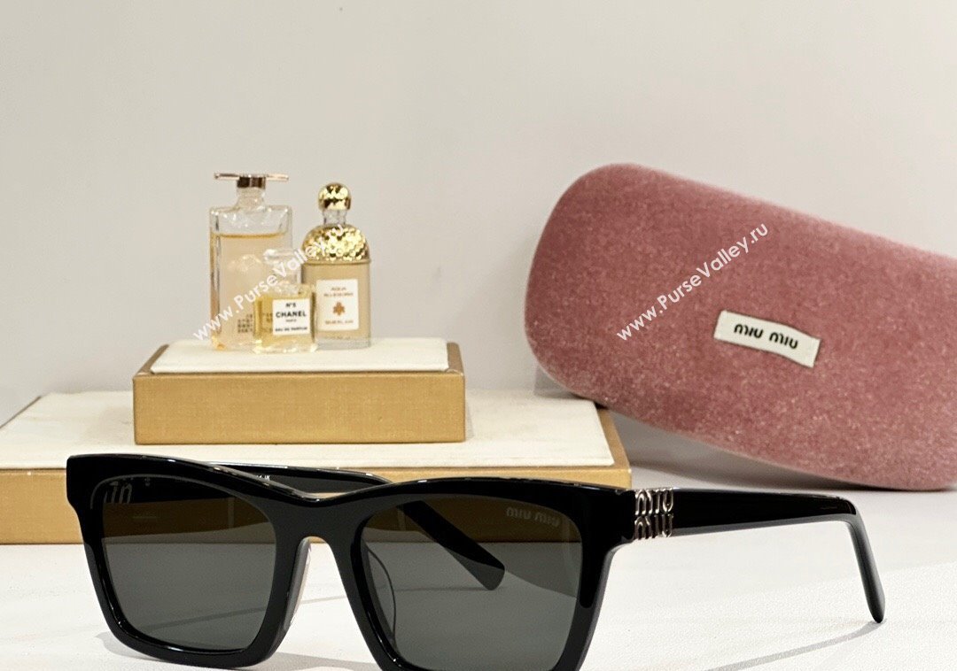 Miu Miu Sunglasses Black 2025 SMUA05S (shi-250614029)