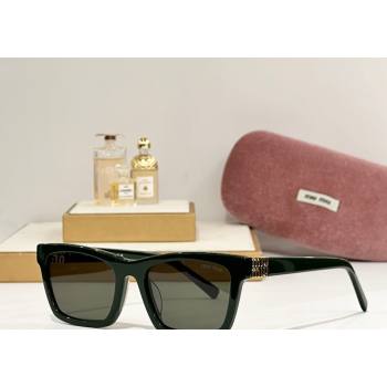 Miu Miu Sunglasses Green 2025 SMUA05S (shi-250614030)