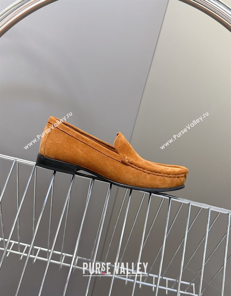 Miu Miu Suede Loafers Light Brown 2025 5D499E (MD-250826006)