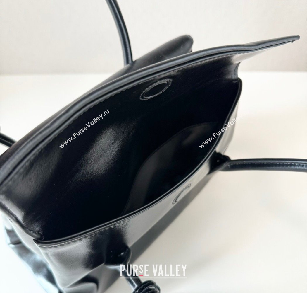 Miu Miu Solitaire leather bag Black 2025 5BA303 (nana-250926012)