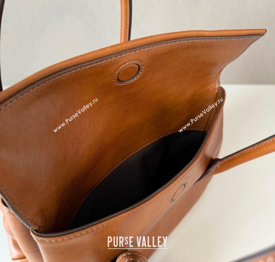 Miu Miu Solitaire leather bag Brown 2025 5BA303 (nana-250926014)