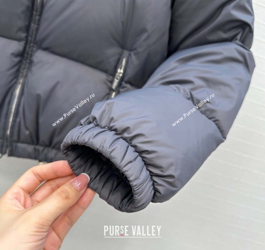 Miu Miu Down Jacket Grey 2025 MM101409 (QI-251014022)