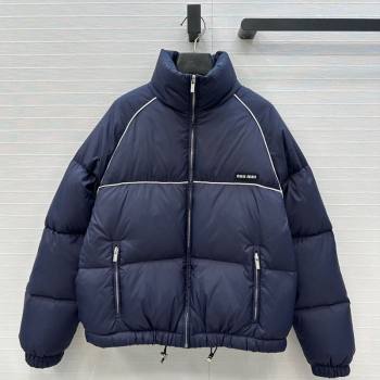 Miu Miu Down Jacket Blue 2025 MM101409 (QI-251014021)