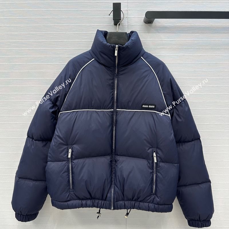 Miu Miu Down Jacket Blue 2025 MM101409 (QI-251014021)