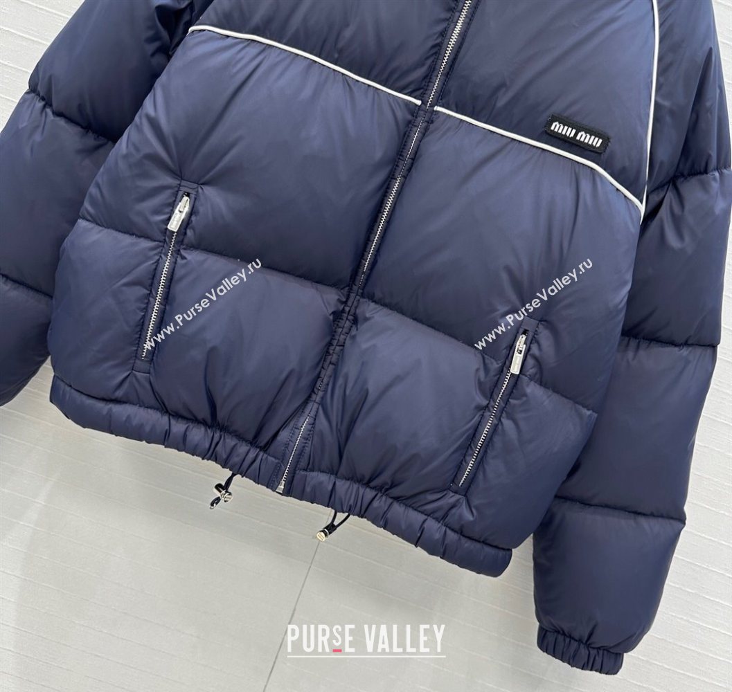Miu Miu Down Jacket Blue 2025 MM101409 (QI-251014021)