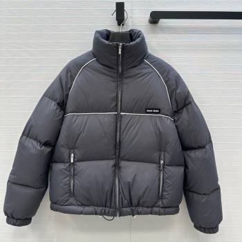 Miu Miu Down Jacket Grey 2025 MM101409 (QI-251014022)