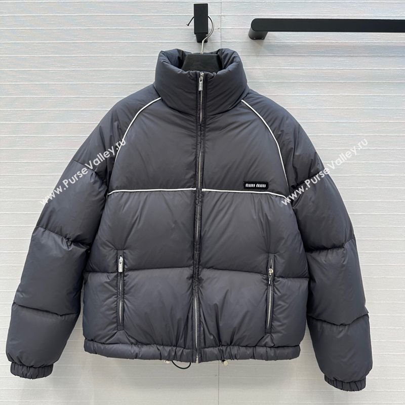 Miu Miu Down Jacket Grey 2025 MM101409 (QI-251014022)