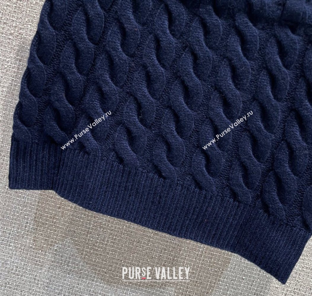 Miu Miu Wool Knit Skirt Grey 2025 M110507 (QI-251105010)