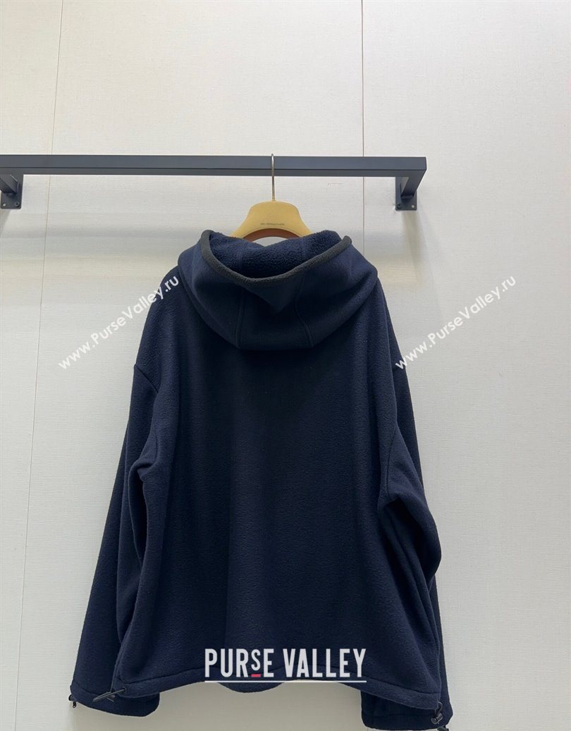 Miu Miu Wool Jacket Blue 2025 M110538 (QI-251105039)