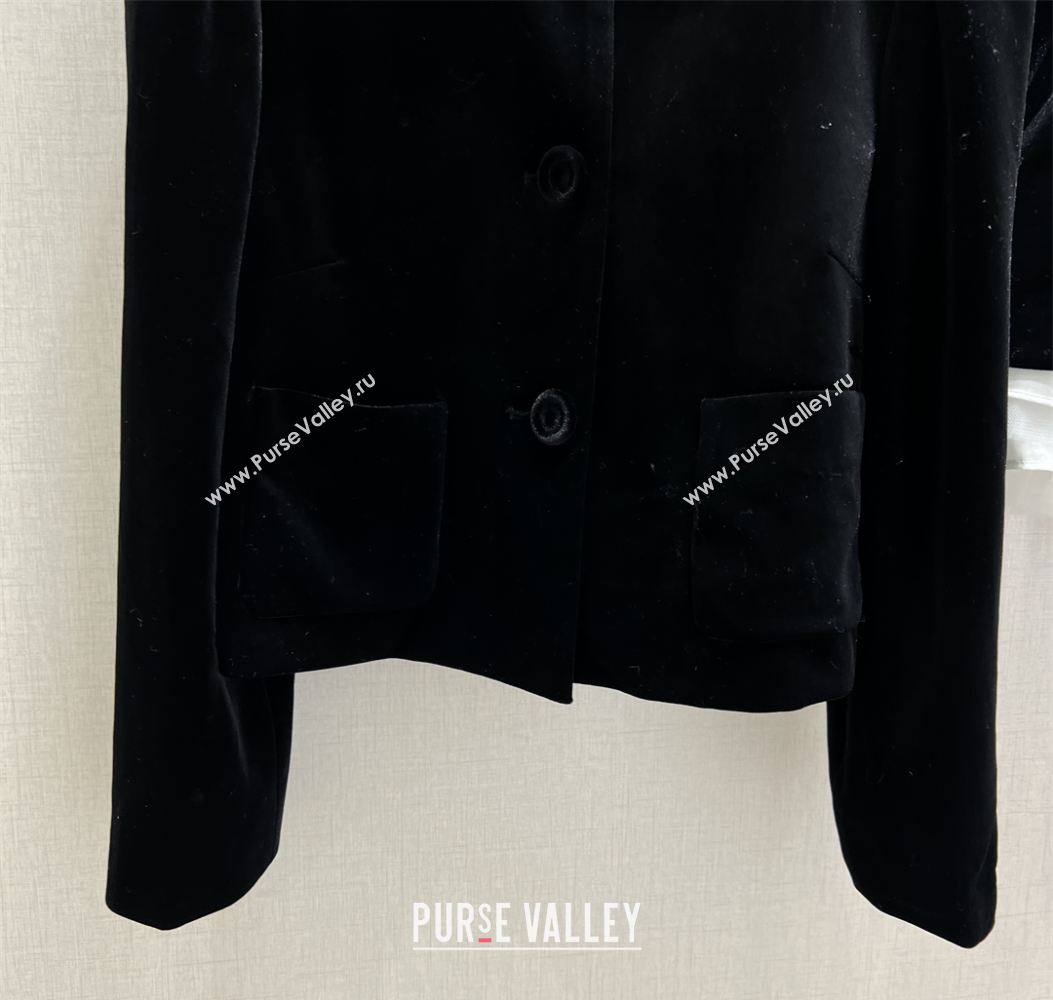 Miu Miu Jacket and Skirt Set with Lace and Sequins 2025 M110502 (QI-251105002)