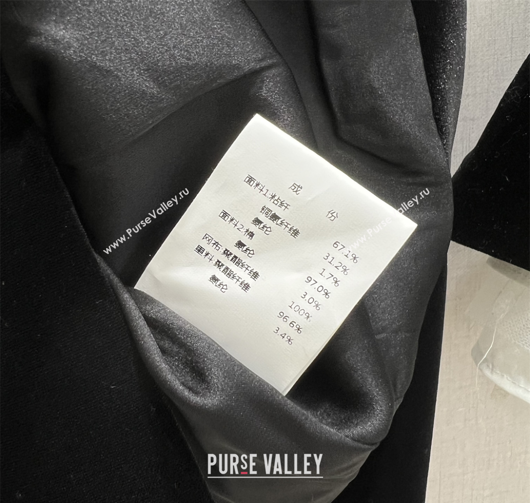 Miu Miu Jacket and Skirt Set with Lace and Sequins 2025 M110502 (QI-251105002)