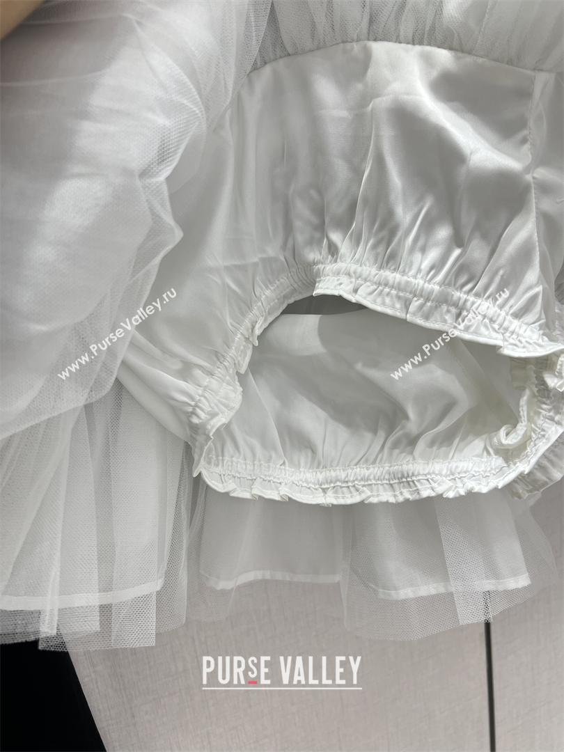 Miu Miu Jacket and Skirt Set with Lace and Sequins 2025 M110502 (QI-251105002)