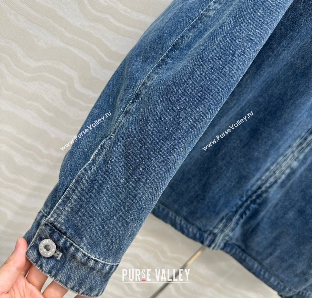 Miu Miu Blue Denim Jacket 2025 MM111408 (QI-251114012)