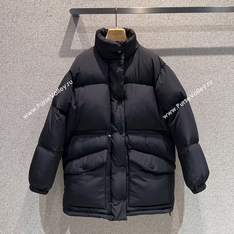 Miu Miu Down Jacket Black 2025 MM111411 (QI-251114017)
