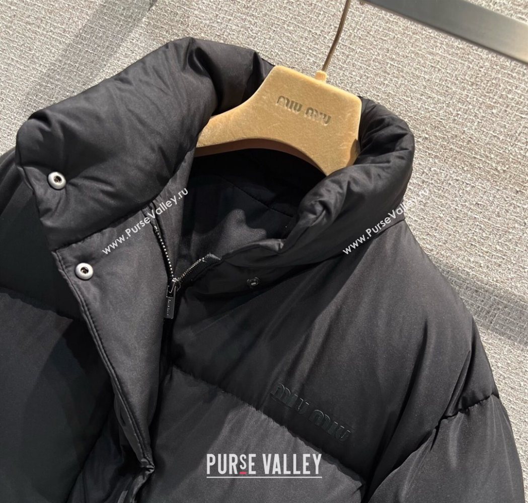 Miu Miu Down Jacket Black 2025 MM111411 (QI-251114017)