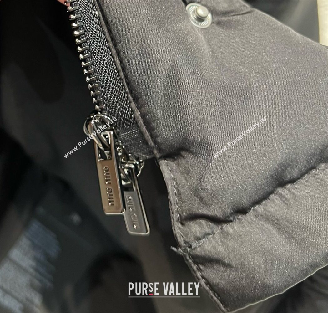 Miu Miu Down Jacket Black 2025 MM111411 (QI-251114017)