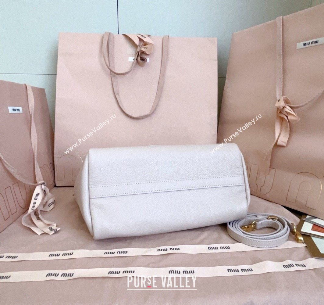 Miu Miu Leather handbag Water Lily Pink 2025 5BA304 (JD-251121055)