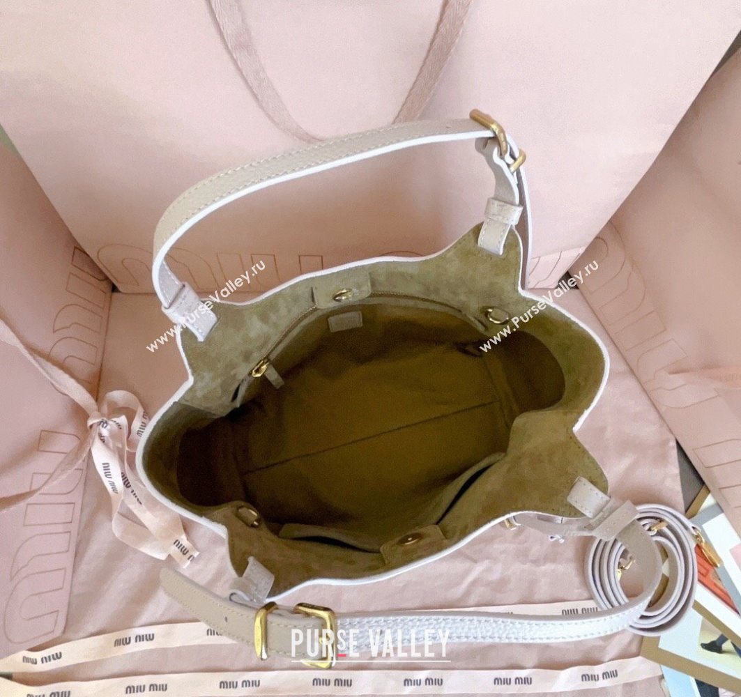 Miu Miu Leather handbag Water Lily Pink 2025 5BA304 (JD-251121055)