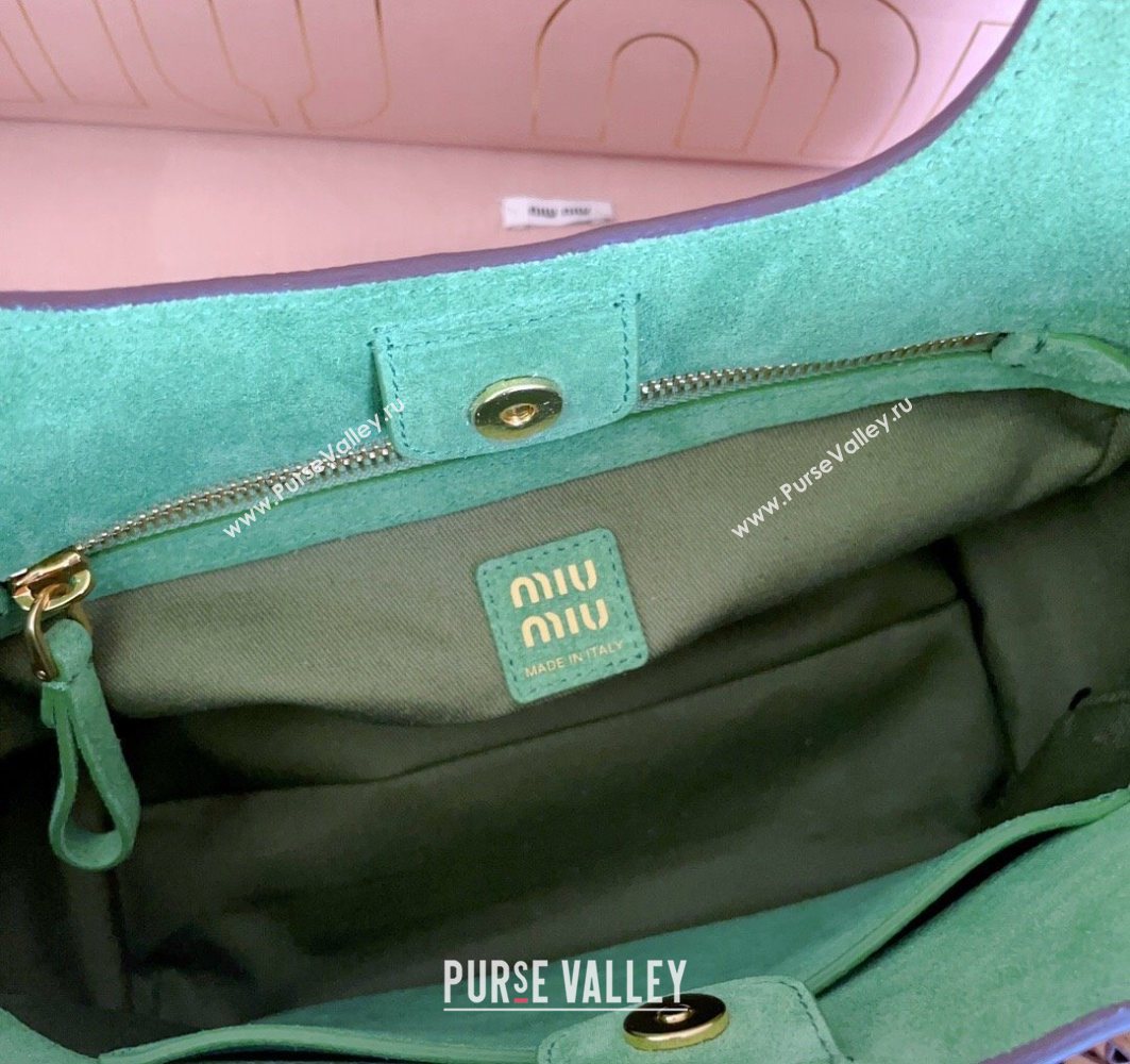 Miu Miu Leather handbag Caramel Brown 2025 5BA304 (JD-251121056)