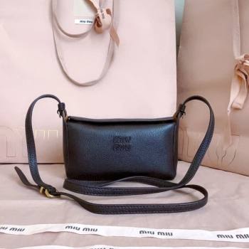 Miu Miu Leather Pouch Mini bag Dark Brown 2025 5NF462 (JD-251121067)