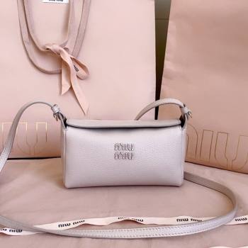 Miu Miu Leather Pouch Mini bag Water Lily Pink 2025 5NF462 (JD-251121068)