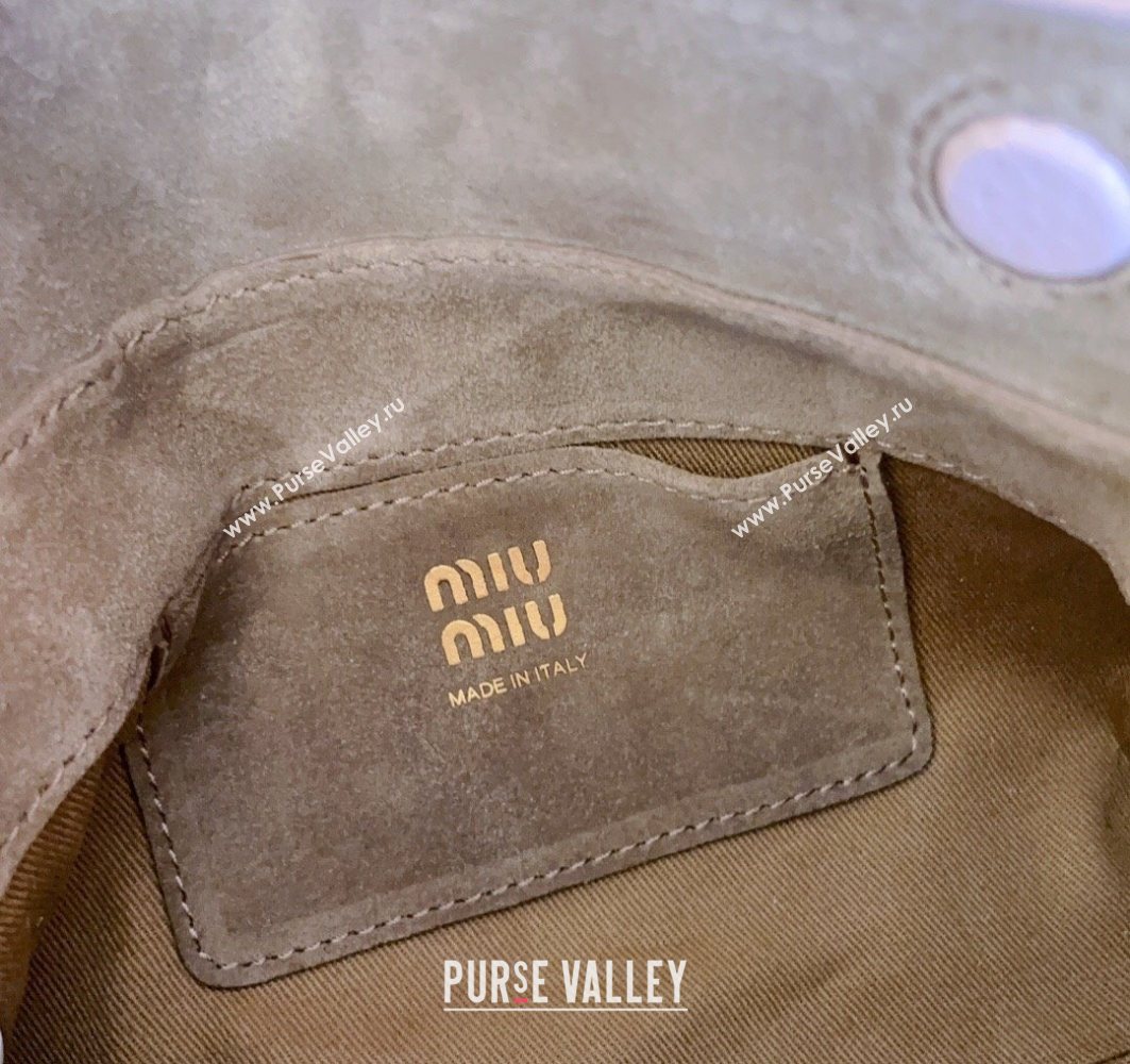 Miu Miu Leather Pouch Mini bag Water Lily Pink 2025 5NF462 (JD-251121068)