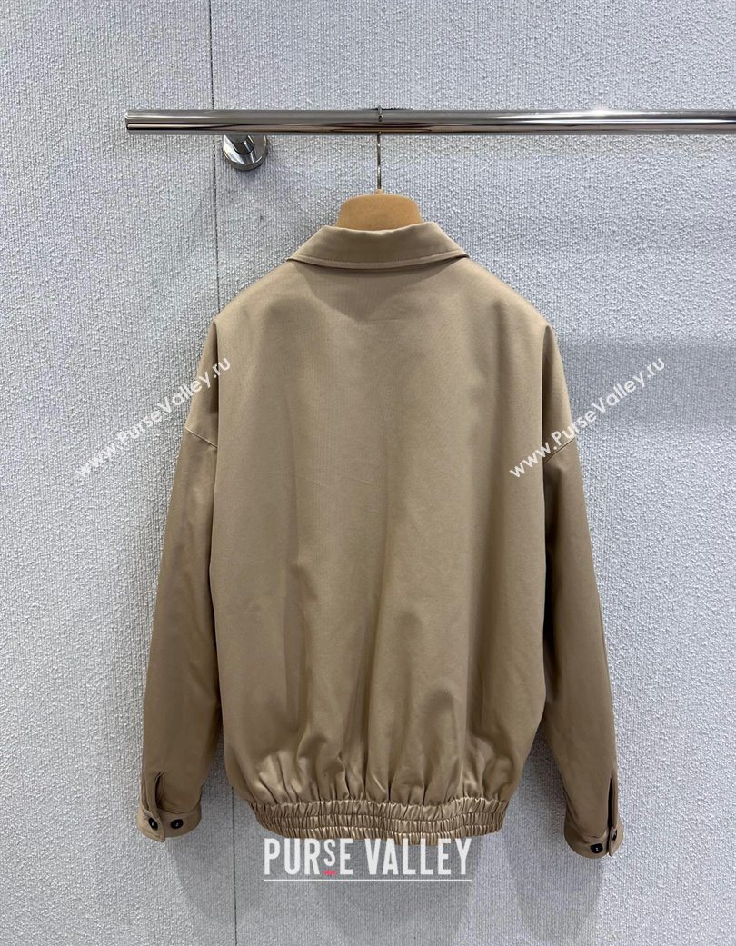 Miu Miu Padded Jacket Khaki 2025 MM120213 (QI-251201033)