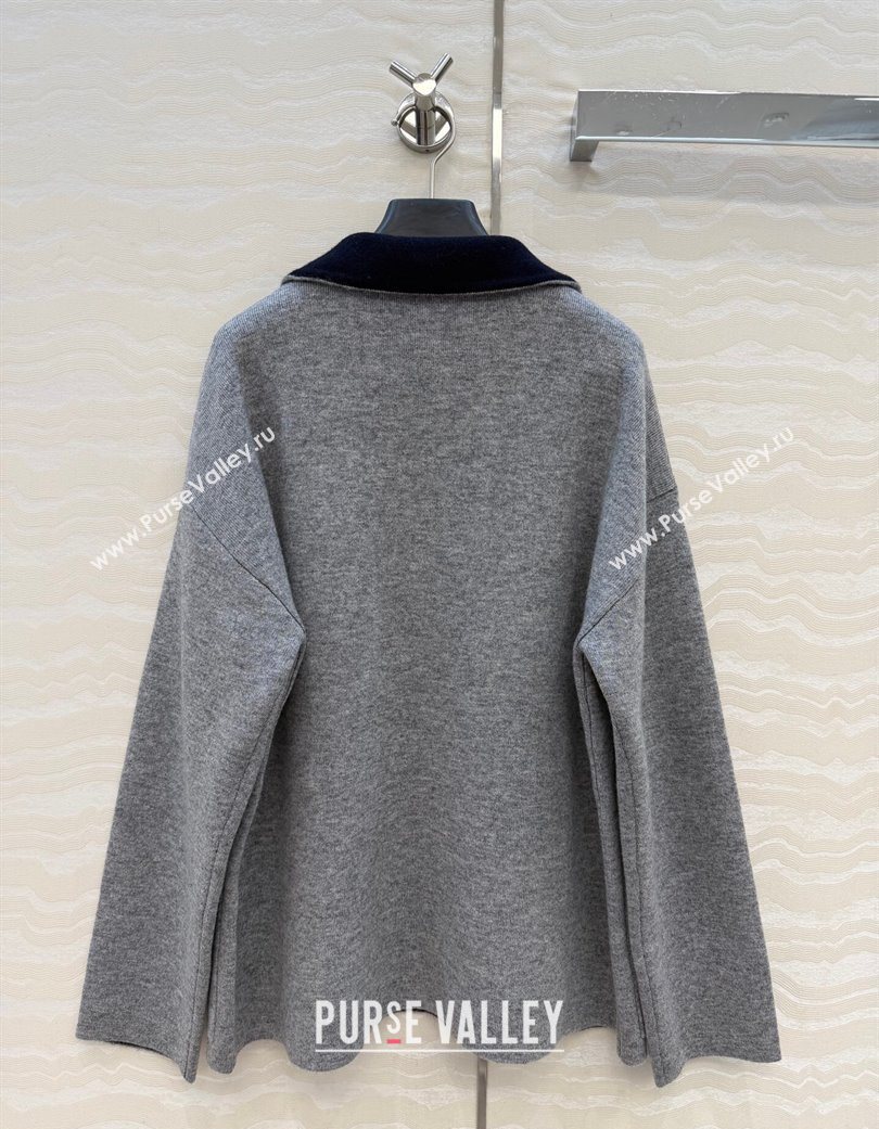 Miu Miu Polo Shirt Grey 2025 MM120221 (QI-251201041)