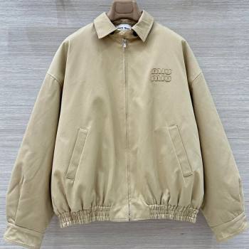Miu Miu Padded Jacket Beige 2025 MM1205 (QI-251201022)